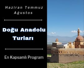 Antalya Çıkışlı Doğu Anadolu Turları