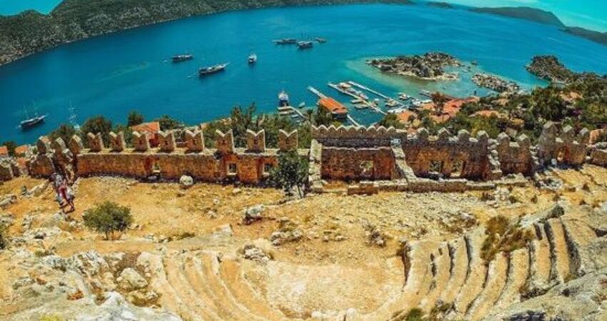 Antalya Cikisli Demre Kekova Simena Kalesi Batiksehir Yat Turu